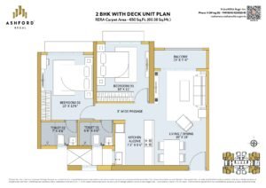 2 BHK WITH DECK
